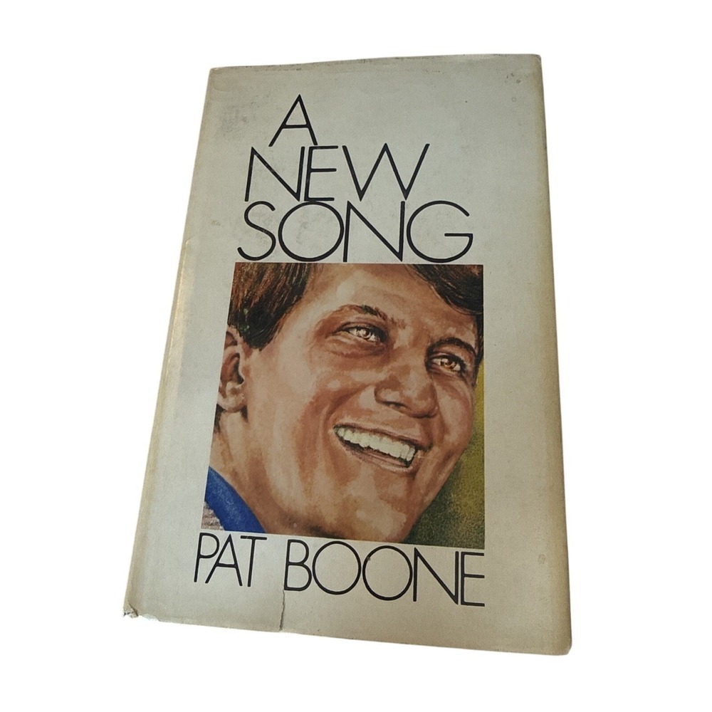 A New Song By Pat Boone Book Fourth Printing 1971 Hardcover Book